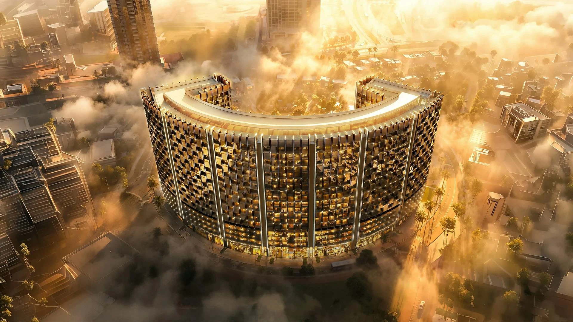 Binghatti Wraith residential development exterior in Al Jaddaf, Dubai