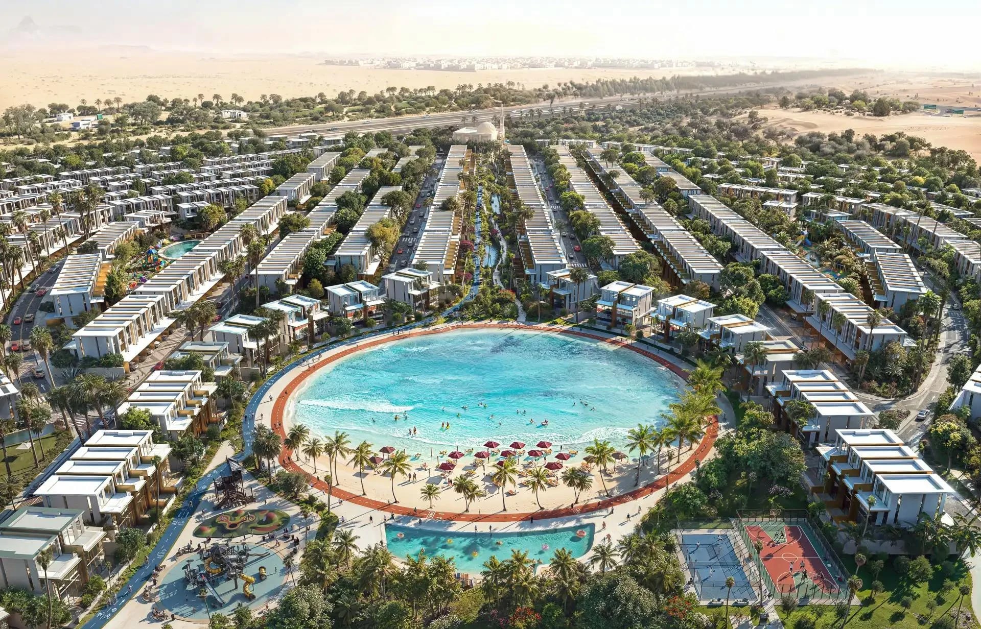 Tilal Binghatti residential development exterior in Academic City, Dubai