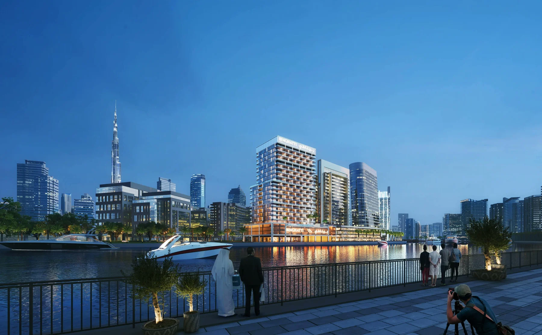 Trillionaire Residences By Binghatti official development imagery in Business Bay, Dubai