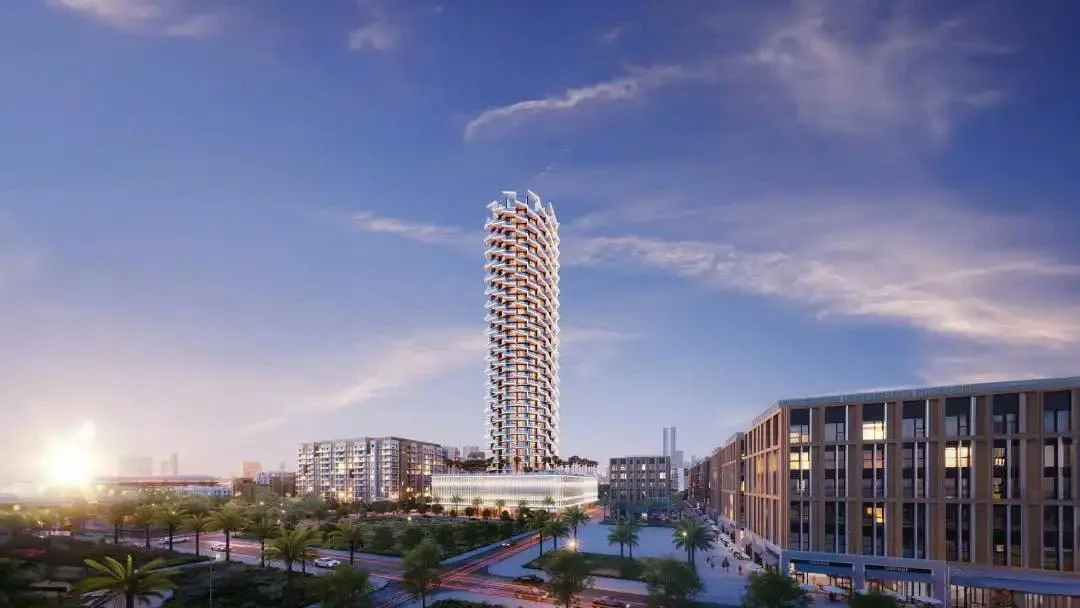 Binghatti Phantom official development imagery in Jumeirah Village Circle, Dubai