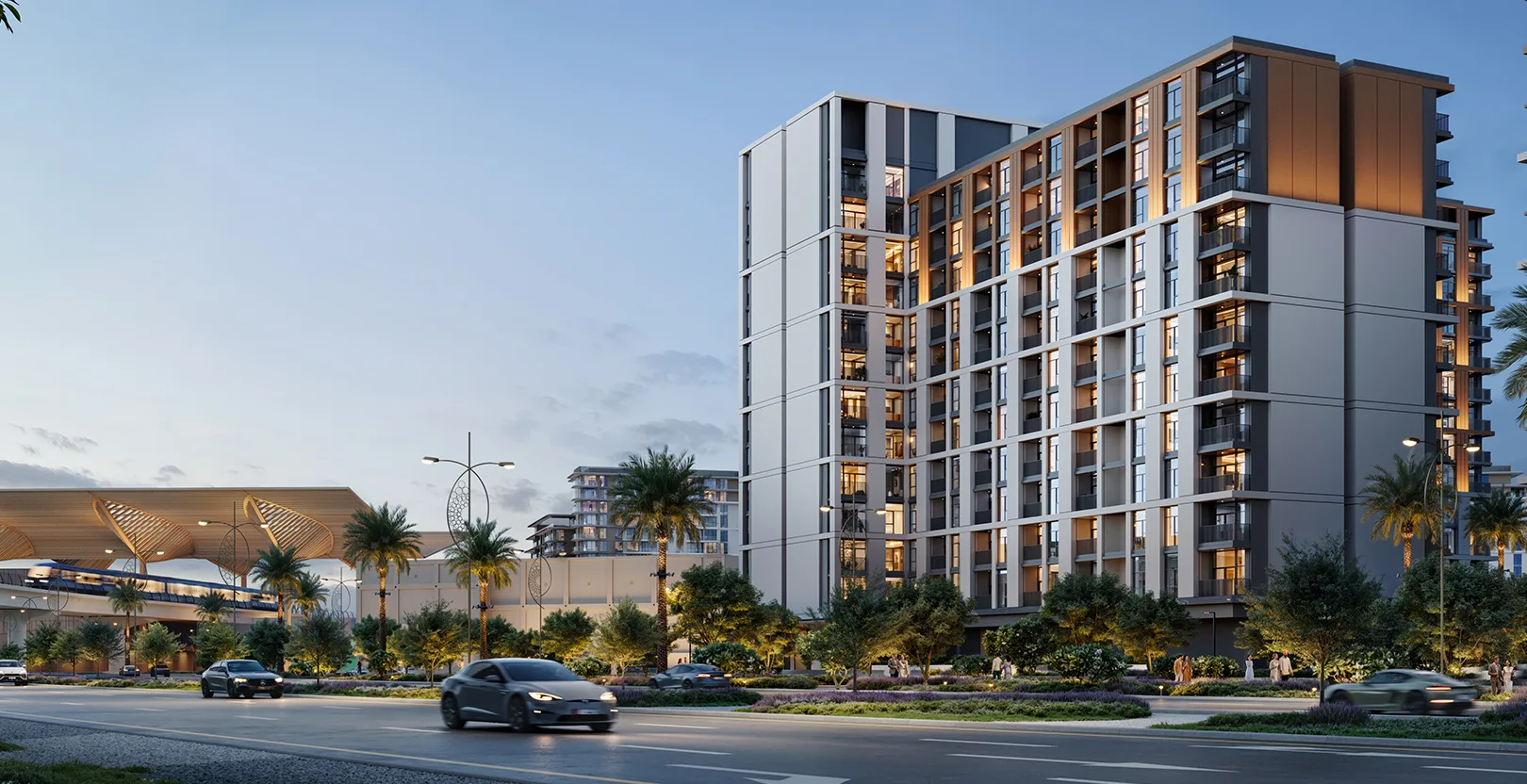 Official Emaar Terra Woods development rendering in Expo Living, Dubai
