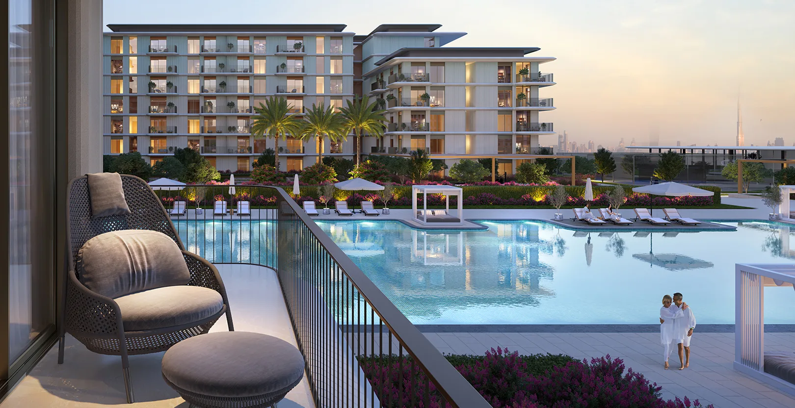 Official Emaar Clearpoint residential development rendering at Rashid Yachts and Marina