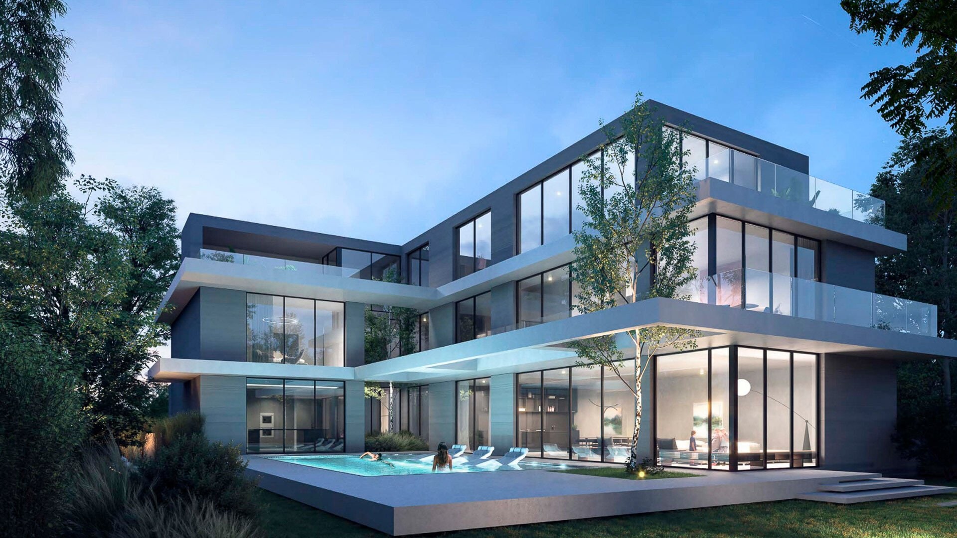 Jouri Hills modern villa in Jumeirah Golf Estates