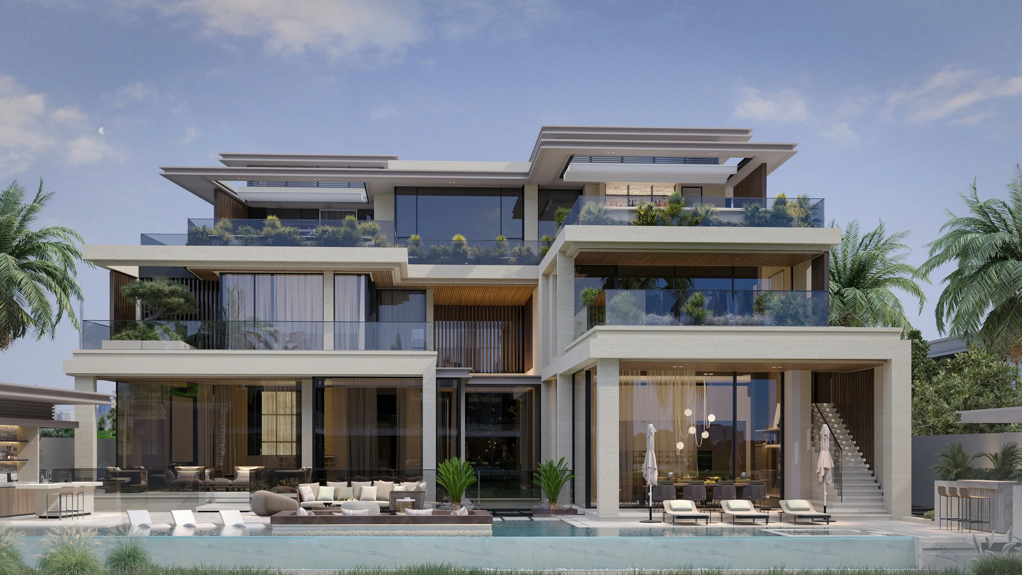 Source-provided marketing rendering of Mews Mansions as an illustrative development within Meydan, Dubai