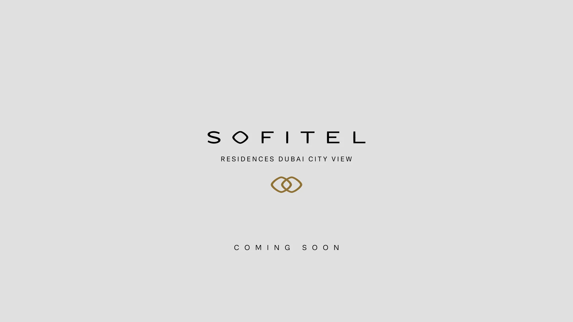 Official coming-soon promotional artwork for sofitel residences dubai city view, not a finished-building photograph