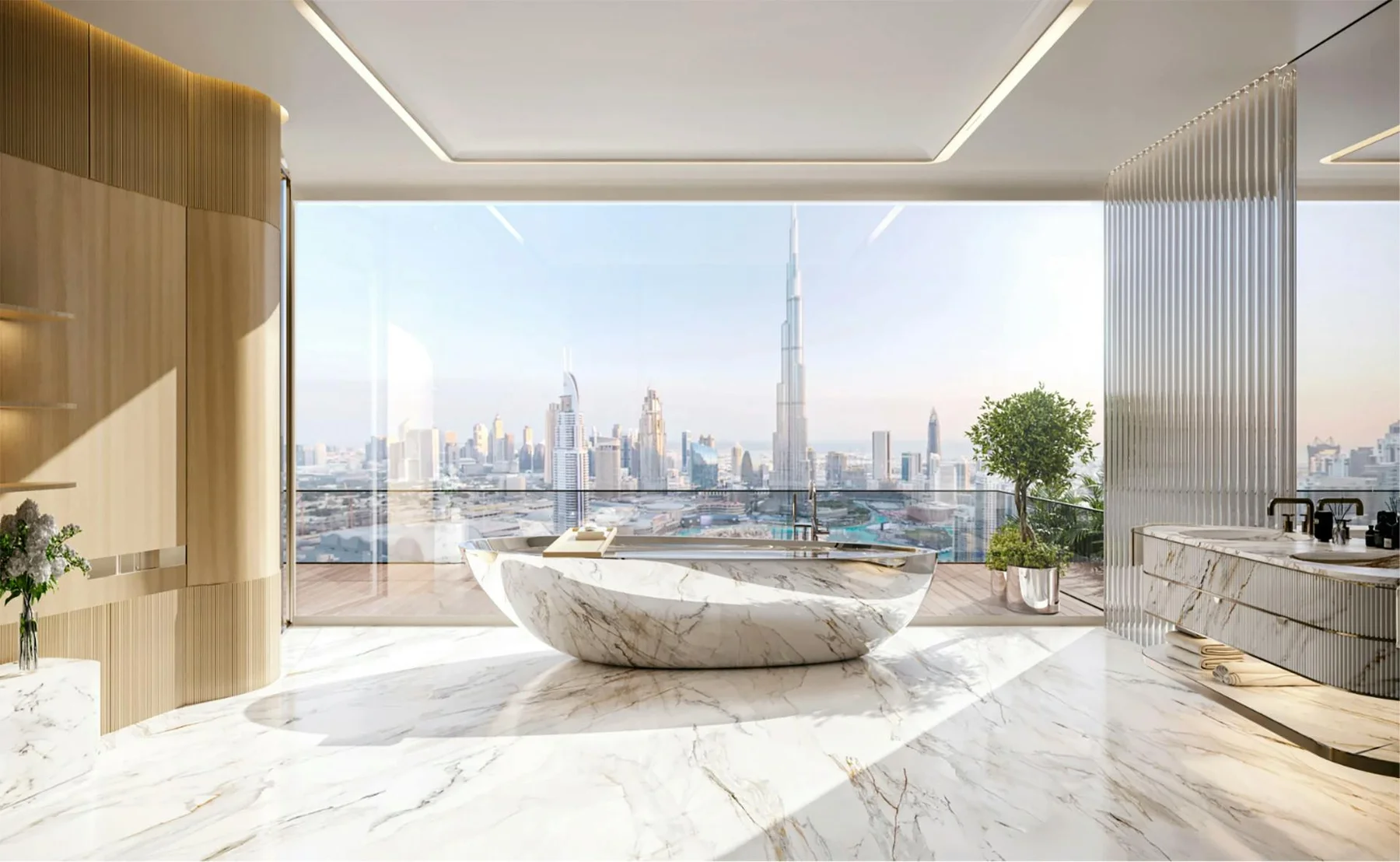 Bugatti Residences By Binghatti official development imagery in Business Bay, Dubai