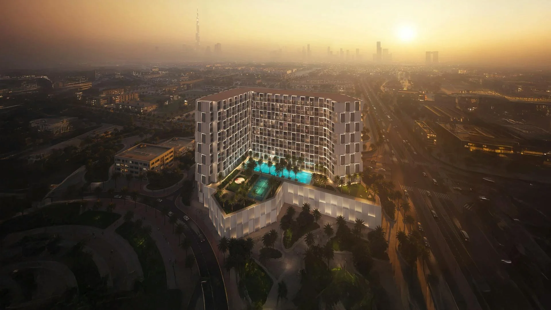 Binghatti Cullinan residential development exterior in Al Jaddaf, Dubai